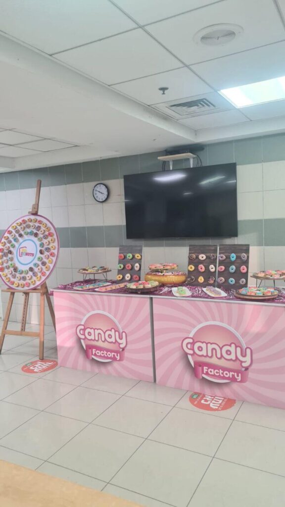 קיר דונאטס לאירועים