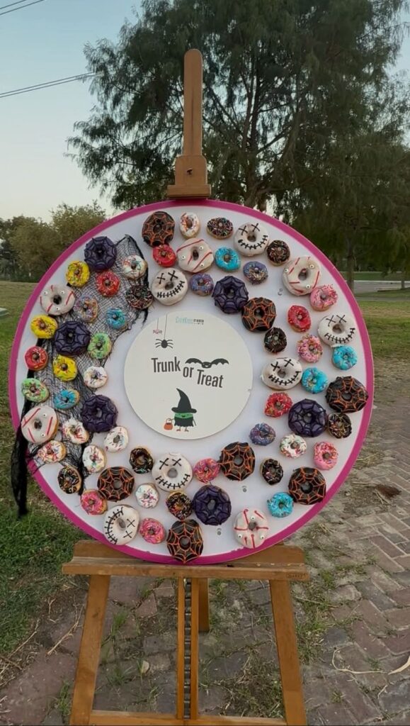 קיר דונאטס אירועי חברה ועד שמחות משפחתיות